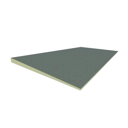 A (1" to 1.5") Tapered H-Shield 4' x 4' Grade-II (20 psi) Fiber Reinforced Facer Polyiso Insulation