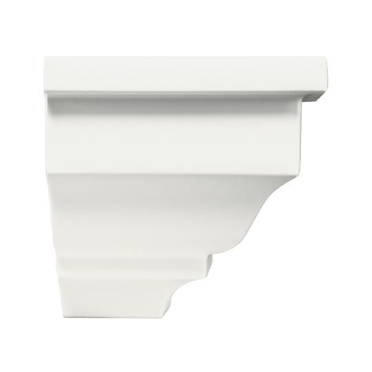 Crown Molding Cap with Matte Finish - Pair