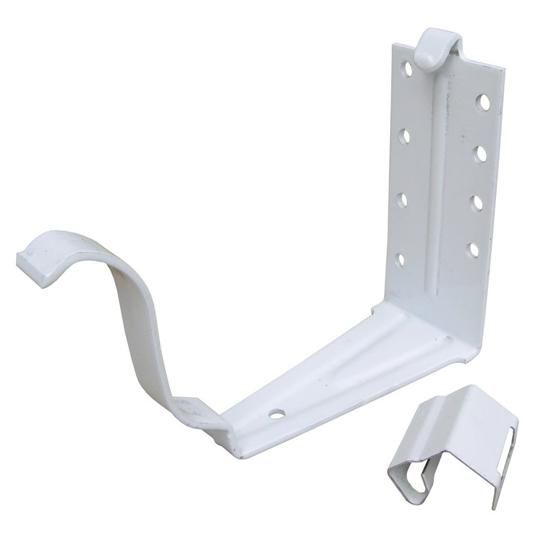 6" 40K Painted Aluminum Fascia Hanger with Snap Strap