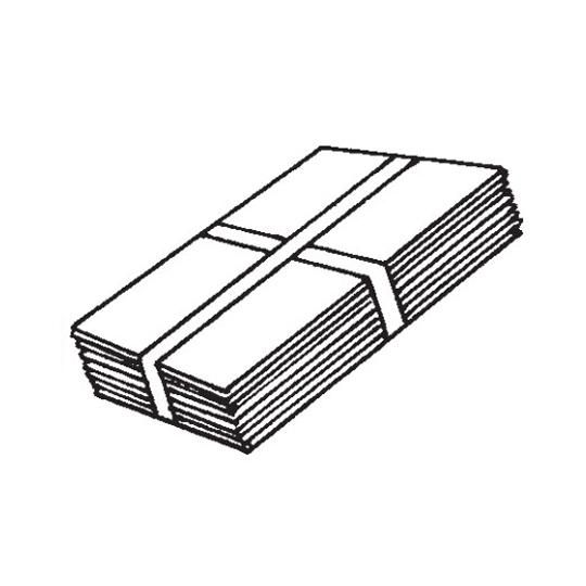 16 Oz. 5" x 7" Flat Copper Step Flashing - Carton of 100