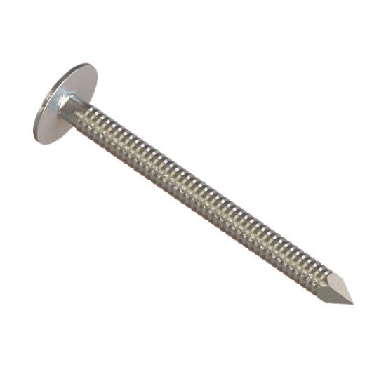 21/2" Stainless Steel Ring Shank Roofing Nails 1 Lb.