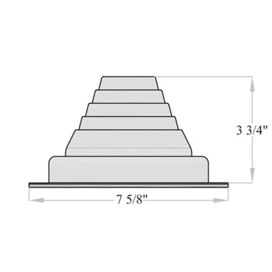 1/4" to 5" Pipe Boot