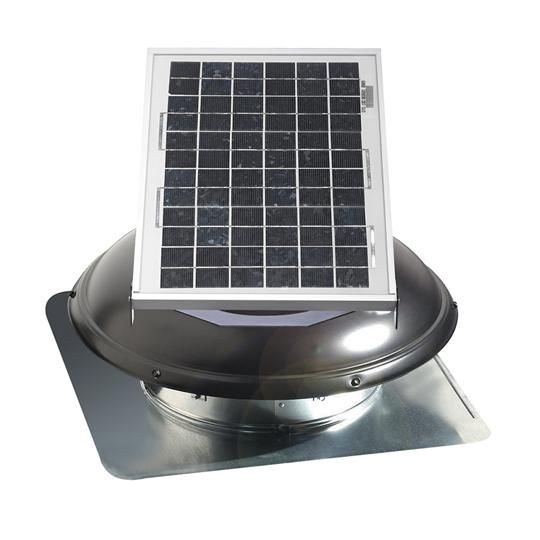 Solar Cool Roof-Mount Metal Solar Powered Attic Ventilator
