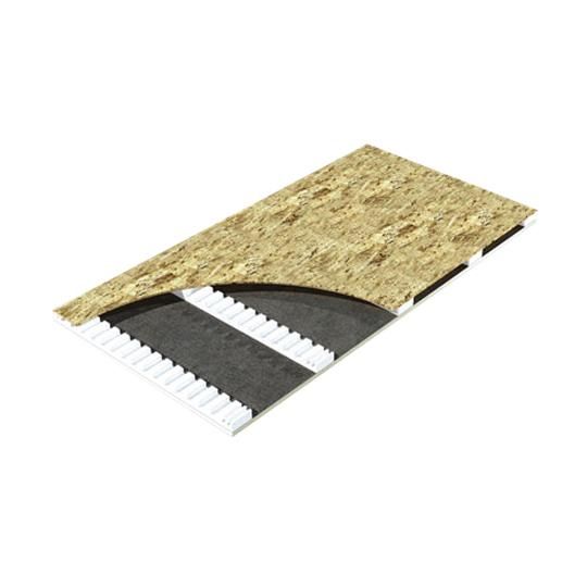 4.5" x 4' x 8' ACFoam&reg; CrossVent&reg; Nailable Ventilated Roof Insulation - 1" Air Space