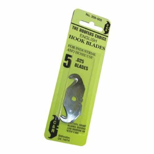 Retail Card Extra Deep Hook Blades - Pack of 5