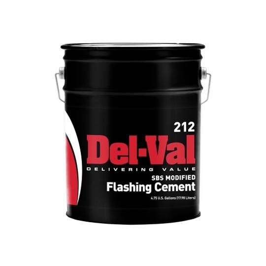 Del-Val SBS Modified Flashing Cement - 5 Gallon Pail