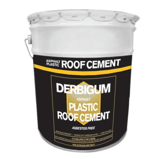 Plastic Roof Cement - 5 Gallon Pail