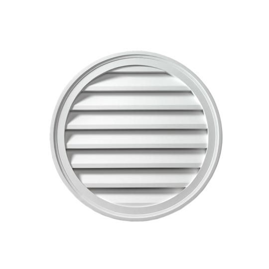 30" Functional Round Louver