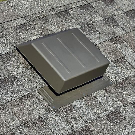 MasterFlow® Slant-Back Plastic IR65 Roof Louver