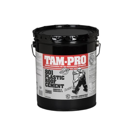 TAMPRO 801 Plastic Roof Cement 5 Gallon Pail
