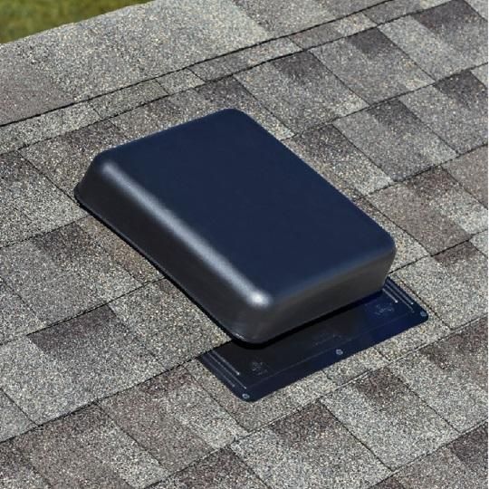 MasterFlow® Square-Top Plastic RT65 Roof Louver