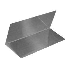 4" x 4" x 8" Aluminum Bent Step Flashing - Bundle of 100