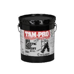 TAM-PRO 801 Plastic Roof Cement - Summer Grade - 3 Gallon Pail