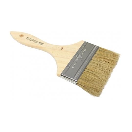 4" Paint/Chip Brush with White China Bristle