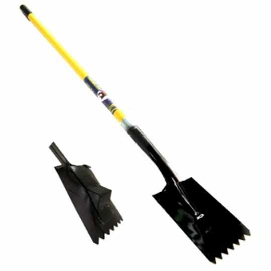 Tigerr Tear Off Notched Edge Spade with Fulcrum