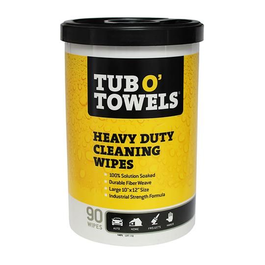 Tub O' Towels&reg; Heavy Duty Cleaning Wipes - Tub of 80