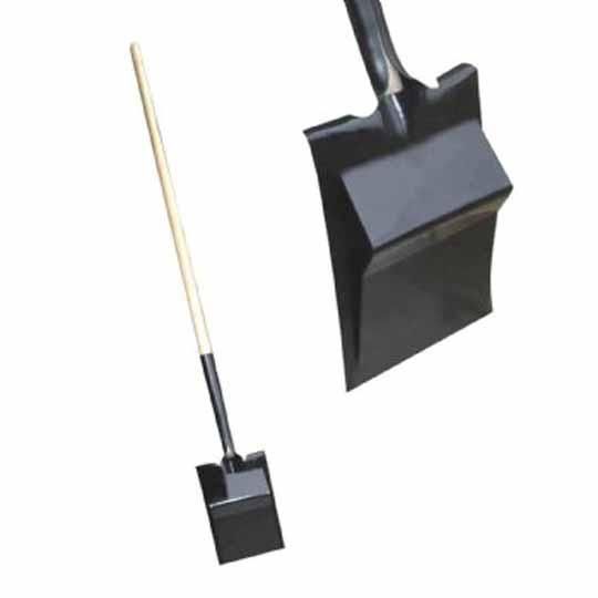 #3 Tear-Off Smooth Spade with Wood Handle & Fulcrum
