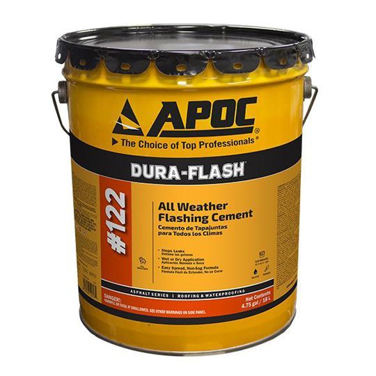122 Premium Flashing Cement 3 Gallon Pail