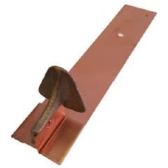 Mullane Series #100 Bronze Casting with Copper Strap for Nailing on New Installations for Slate Roofs