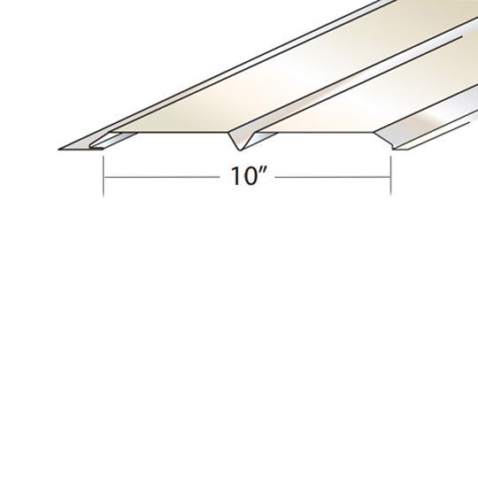 12" (D6) Solid VPanel Aluminum Soffit