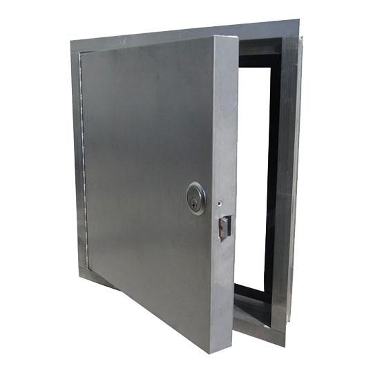 24" x 24" Exterior Access Door with 1" Flange & Locking Handle