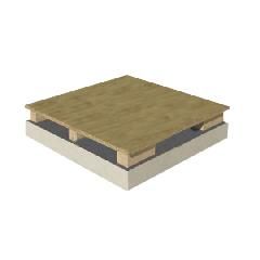 4.6" x 4' x 8' Cool-Vent Ventilated Nailbase Polyiso Insulation with 5/8" Plywood