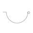 16 Oz. 6" x 20' Half Round FreedomGray® Copper Gutter Single Bead