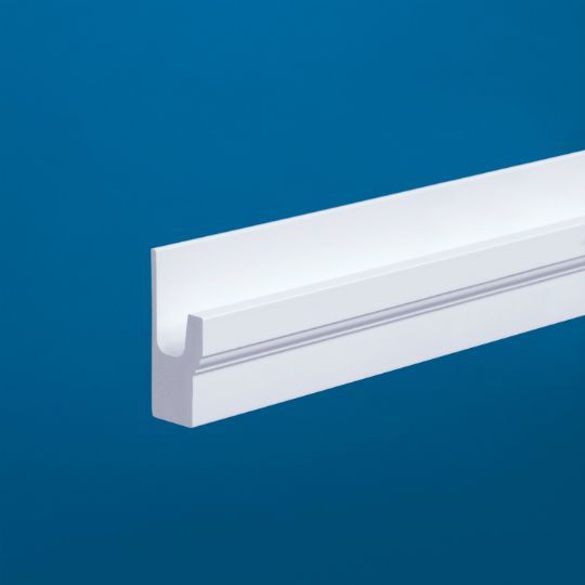 11/4" x 2" x 17' Restoration Millwork® JChannel Brickmould Smooth