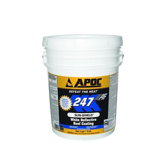 247 Sun-Shield Reflective Roof Coating