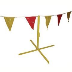 Pennant Flag Stand Only YEL