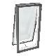 Velux 25-1/2" x 49-1/2" Manual "Fresh Air" Curb-Mounted Skylight with Aluminum Cladding & Laminated Low-E3 Glass White