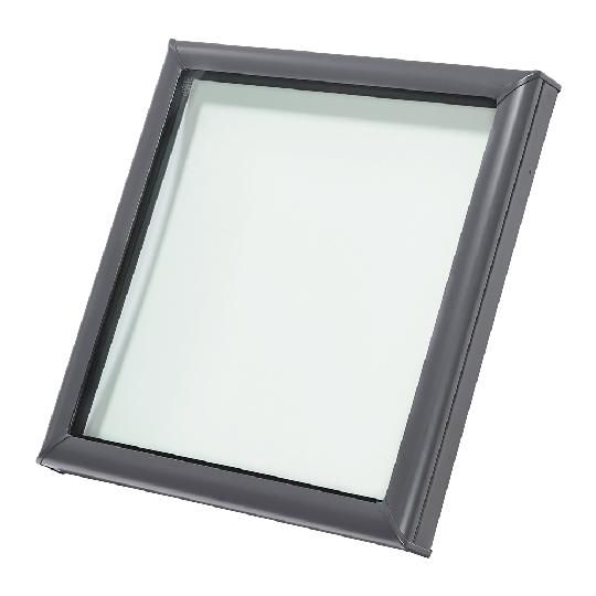 Fixed Curb-Mounted Skylight with Aluminum Cladding & Tempered Low-E3 Glass