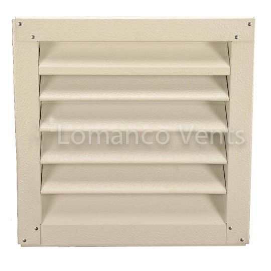 12" x 12" 100Series Square Flush Mount Gable Louver