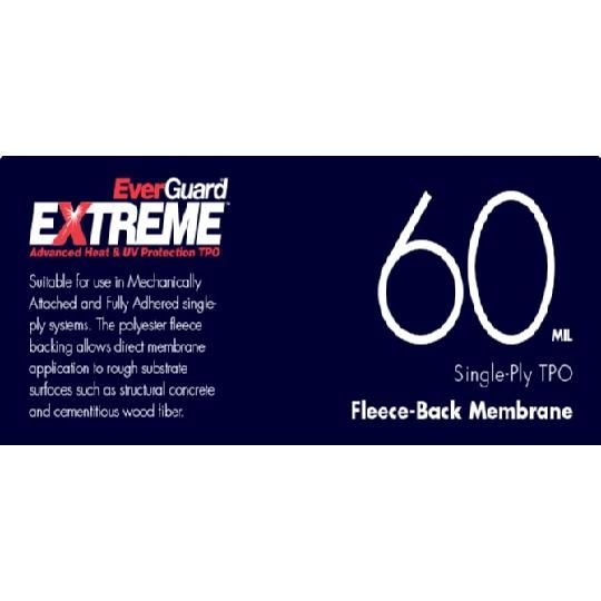 EverGuard&reg; Extreme&reg; TPO Fleece-back Membranes