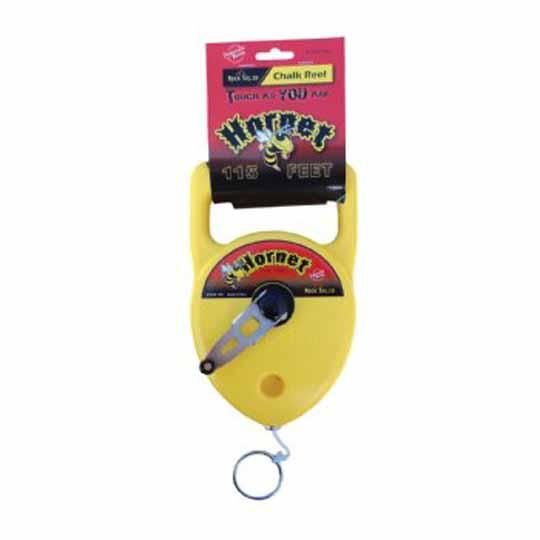 115' Hornet Chalk Reel with Rubber Grip
