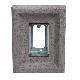 Cultured Stone Electrical Box: Standard Light Fixture Grey