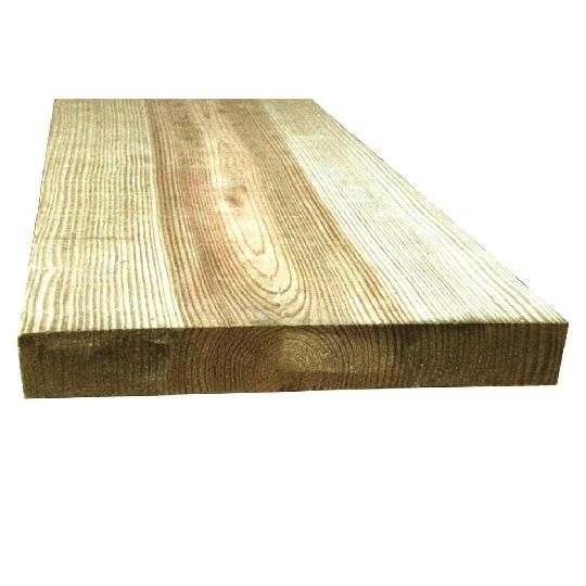 2" x 12" x 12' #2 Treated Southern Yellow Pine