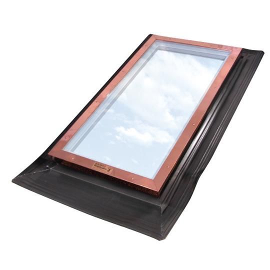 Fixed E-Series Skylight Clear Tempered Glass Low-E Argon EF2238