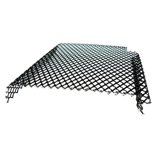6" Ultra Flo Small Hole Steel Powdered Coated Gutter Screen
