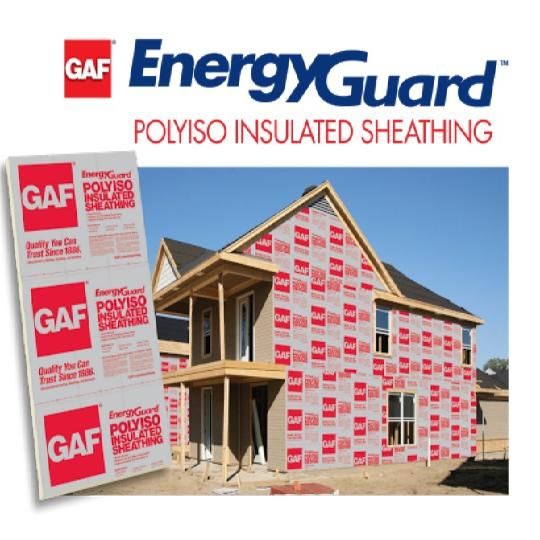 EnergyGuard&trade; Tapered Grade-II (20 psi) Polyiso Roof Insulation