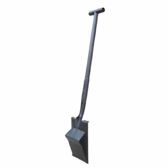 #3 Tear-Off Serrated Spade with Steel T-Handle & Fulcrum