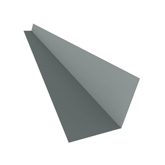 26 Gauge X 4 X 4 110 Galvanized Roof To Wall Flashing 26-gauge-x-4-x-4-110-galvanized-roof-to-wall-flashing