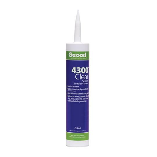 GeoGreen 4300 Clear Sealant - 9.5 Fl. Oz. Cartridge