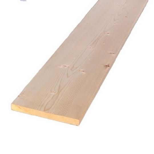 1" x 8" x 12' #2 SPF Lumber