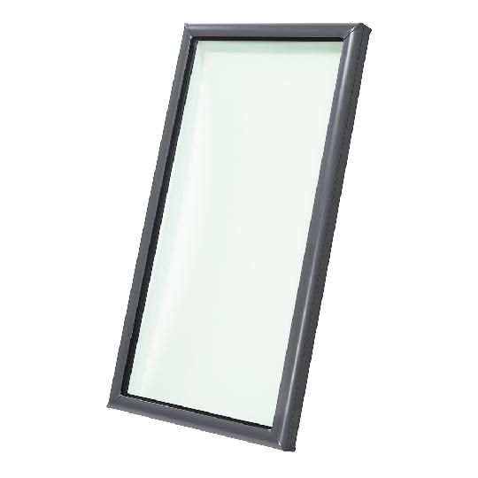 Fixed Curb-Mounted Skylight with Aluminum Cladding & Impact Low-E3 Glass