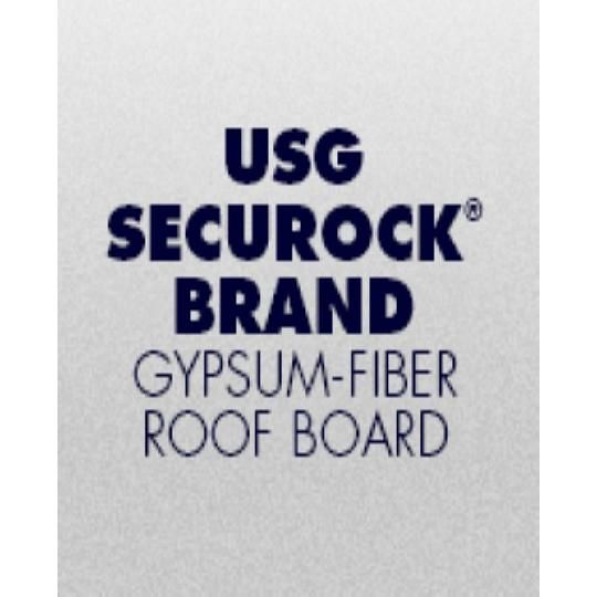 USG SECUROCK&reg; Gypsum-Fiber Roof Board