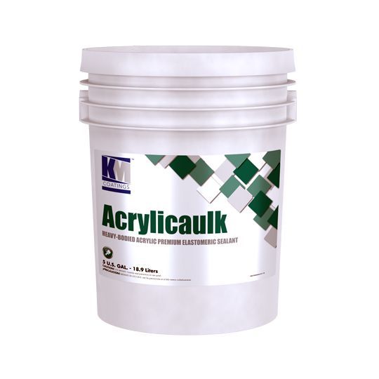 TrowelGrade Acrylicaulk Elastomeric Sealant 5 Gallon Pail