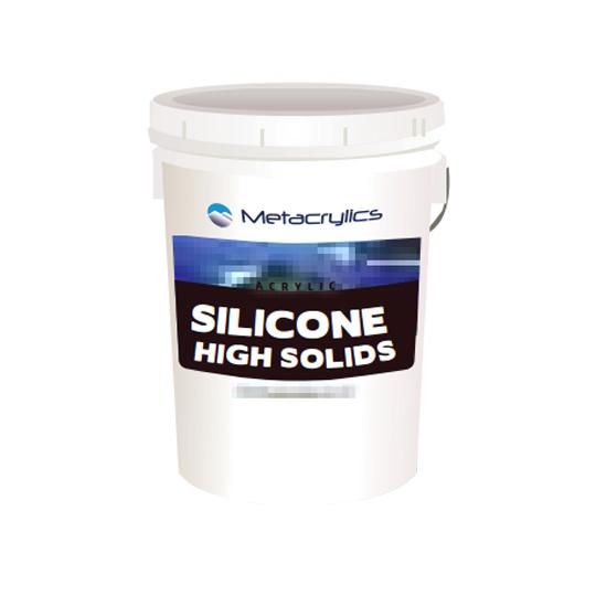 Solid Silicone Roof Coating - 5 Gallon Pail