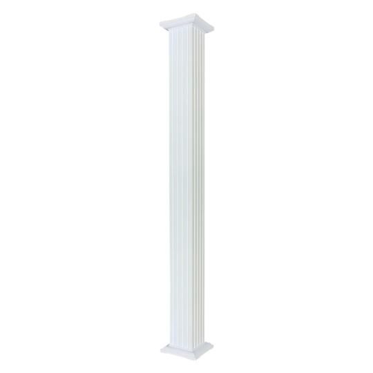 8" x 8' Fluted Square Column