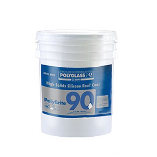 PolyBrite® 90 High Solids Silicone Roof Coating